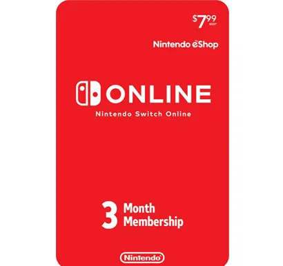 Nintendo Switch Online US 3 Month