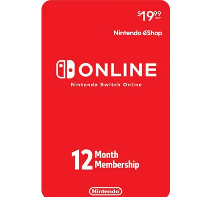 Nintendo Switch Online US 12 Month